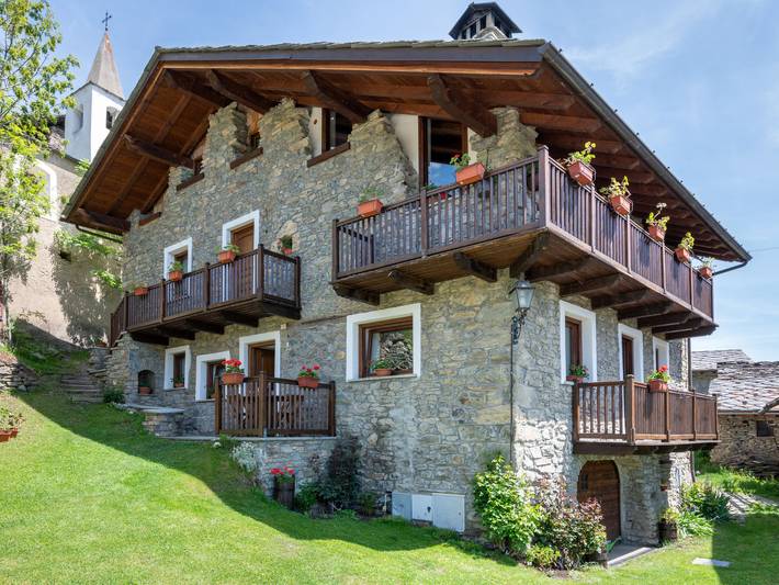 Vakantiewoning voor 5 personen, met Balkon in Valle d'Aosta