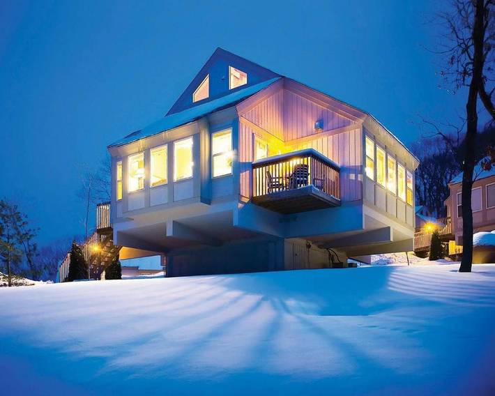 Albergue para 6 personas, con sauna y vistas además de piscina y jardín - 1
