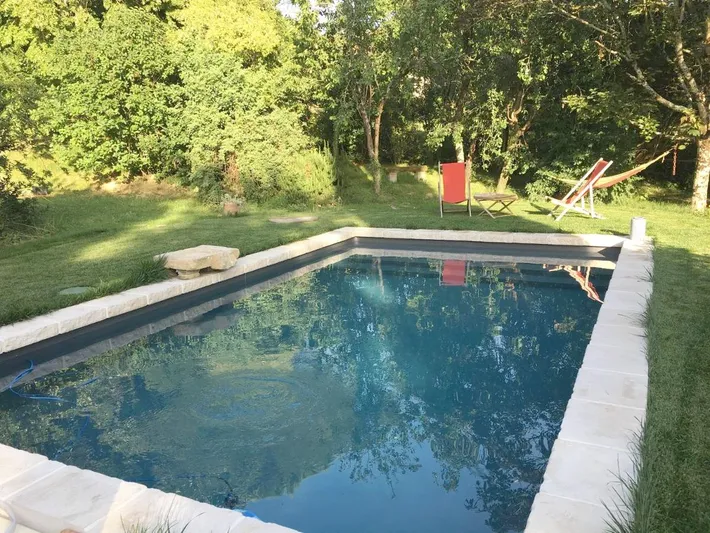 Holiday home for 2 people, with view and pool as well as garden - 1