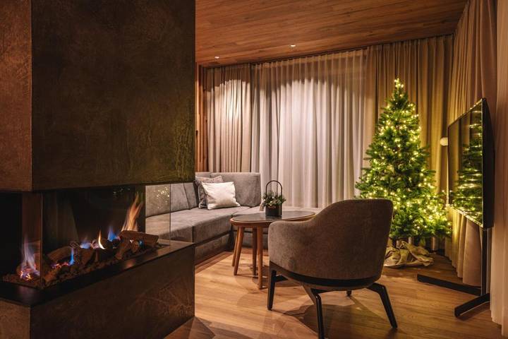 Apartmenthotel für 4 Personen, mit Balkon und Terrasse sowie Garten und Sauna in Wolkenstein - 4