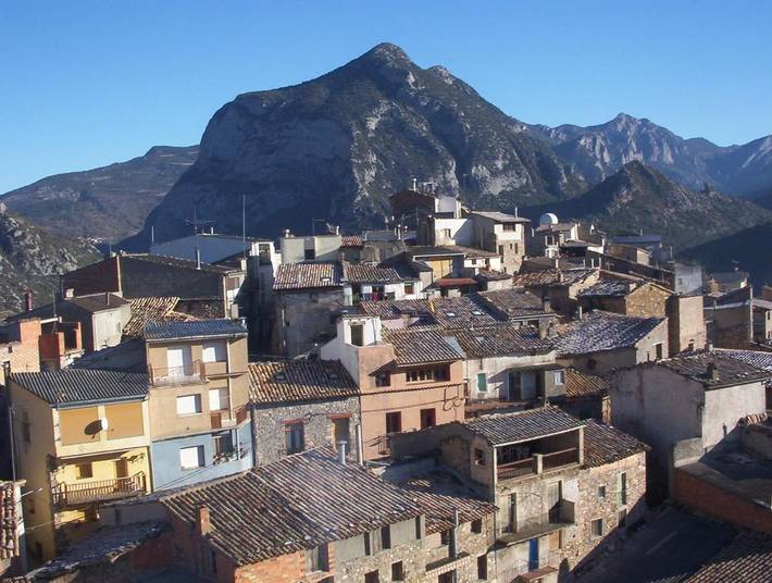Gîte pour 8 personnes, avec Balcon ainsi que Terrasse et Vue à Coll de Nargó - 3
