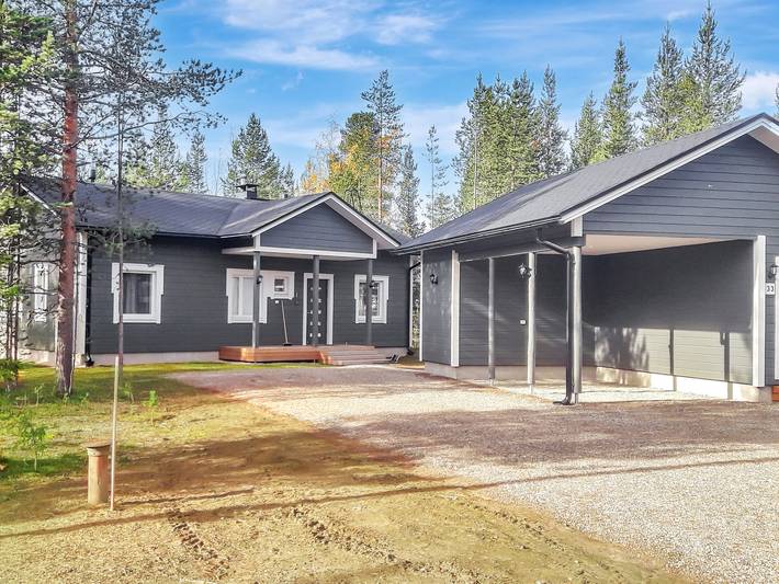 Villa mella in Lappland