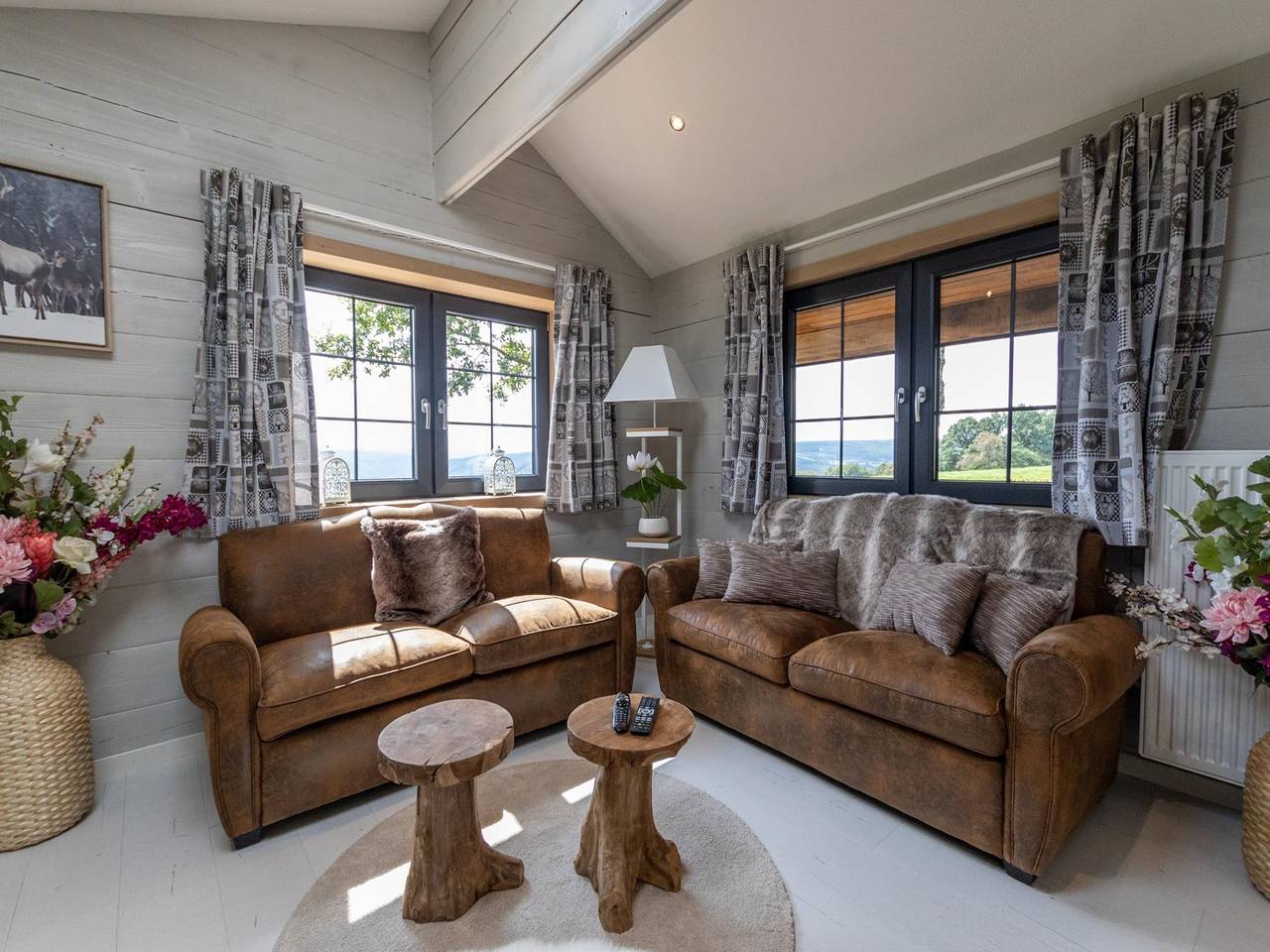Chalet bij Coo Watervallen Trois-Ponts in Trois-Ponts, Luik en omgeving