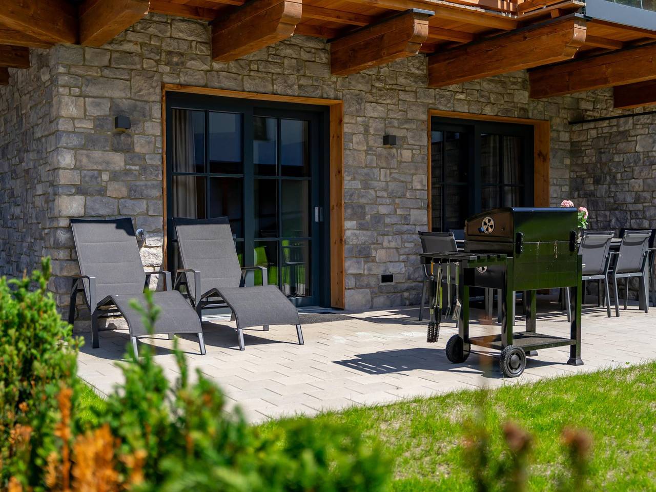 Luxus-Lodge mit Privatsauna bei Flachau
 in Eben im Pongau, Tennengau