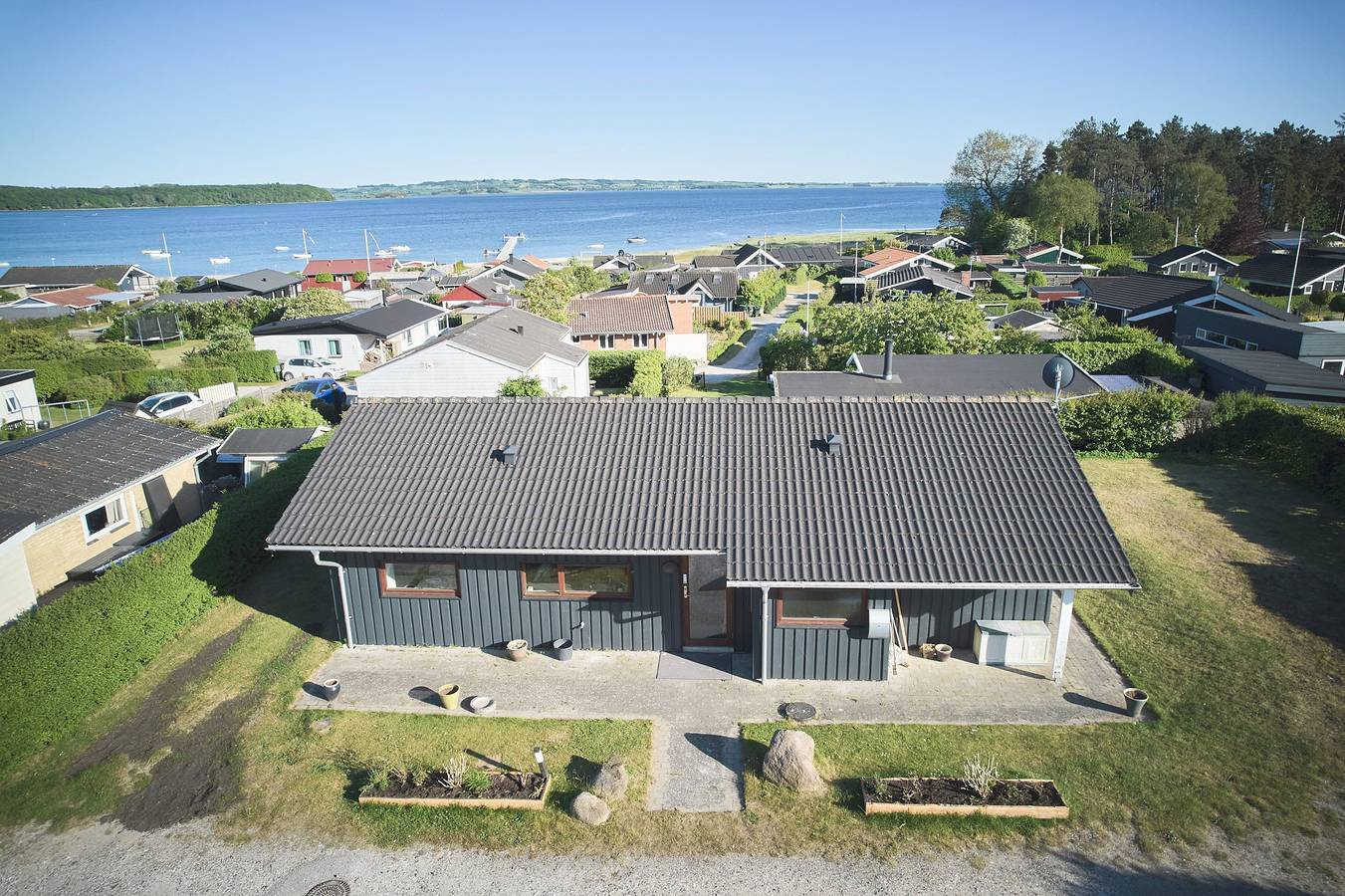 Omas Sommerhaus in Følle Strand, Süddjursland