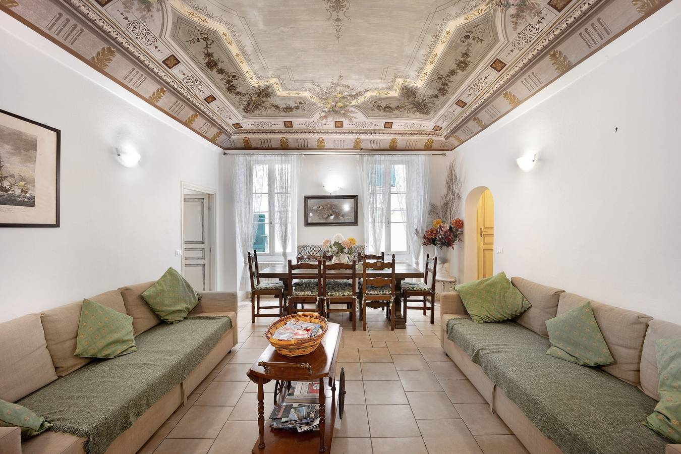 Geheel appartement, Vakantie Appartement 'Domus Napoleone Bonaparte' met A/C & Wi-Fi in San Remo, Sanremo Gemeente