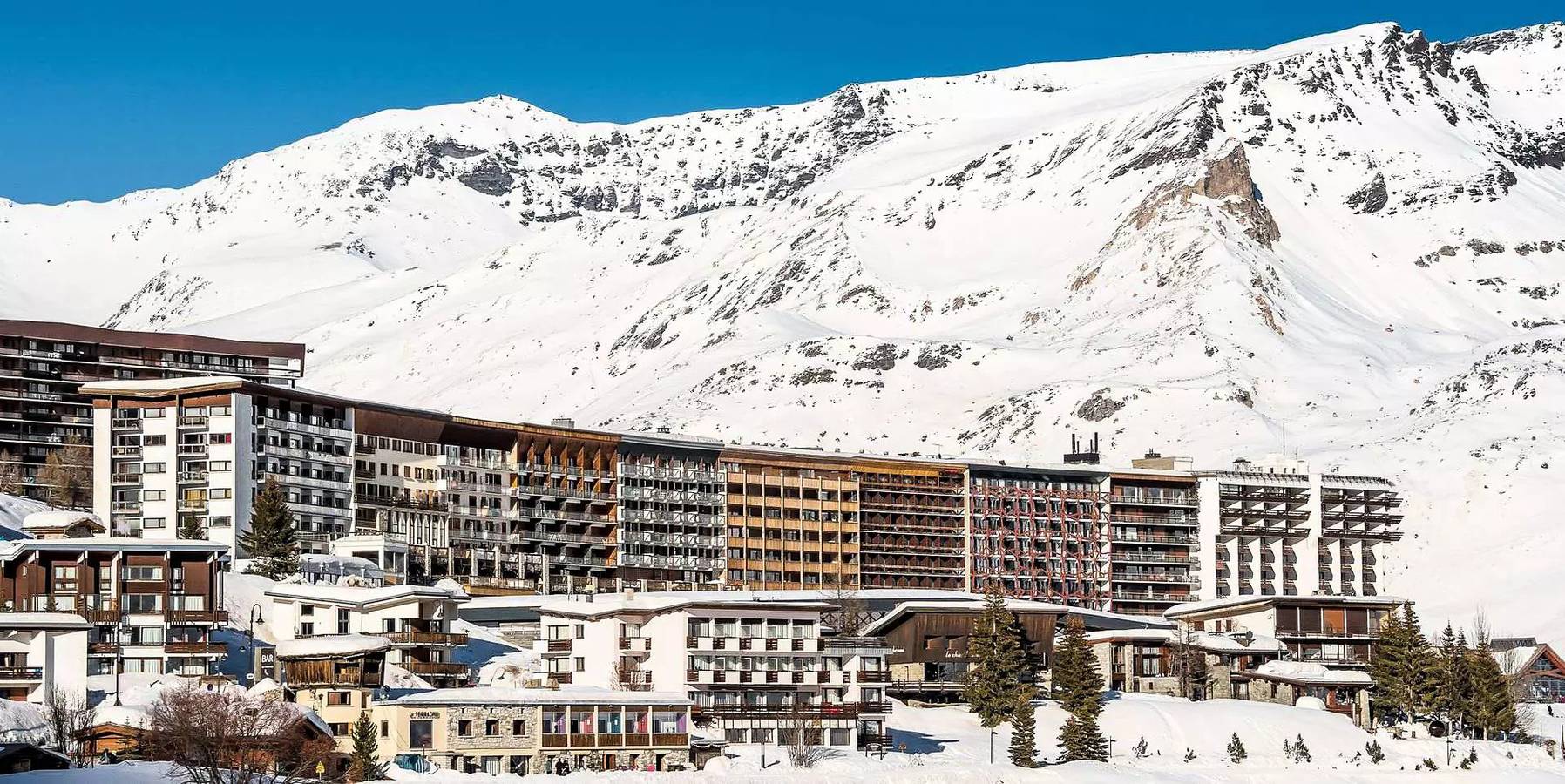 Geheel appartement, Appartement 3*, dicht bij de pisten, winkelen, uitzicht op het meer in Tignes, Massif de la Vanoise