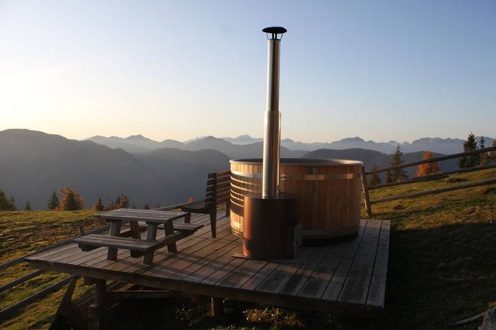 Birkhahn Hütte in Kreuzeckgruppe, Kleblach-Lind