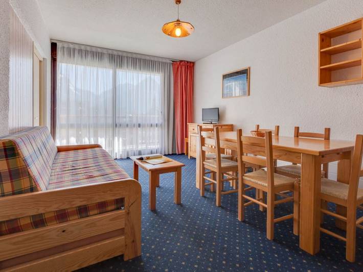 Ganze Wohnung, Gemütliche Ferienwohnung mit Bergblick in der Nähe von Skiliften und Restaurants in Mont-de-Lans, Les Deux Alpes
