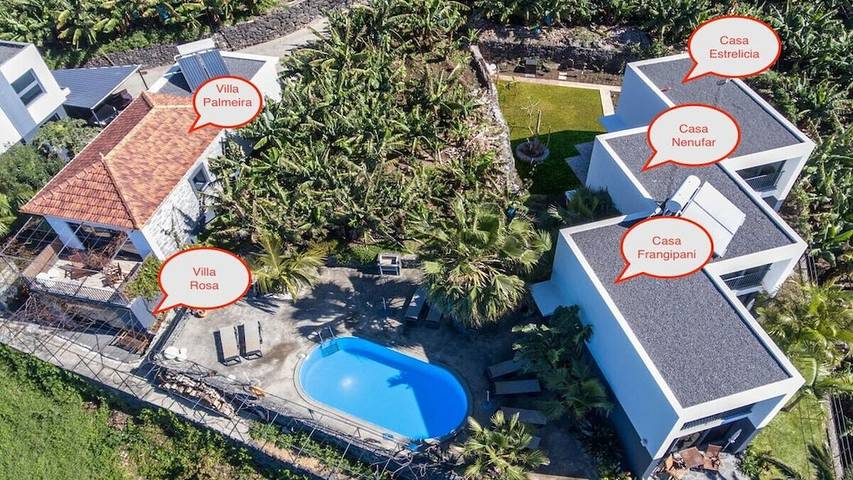 Bungalow für 3 Personen, mit Terrasse auf Madeira