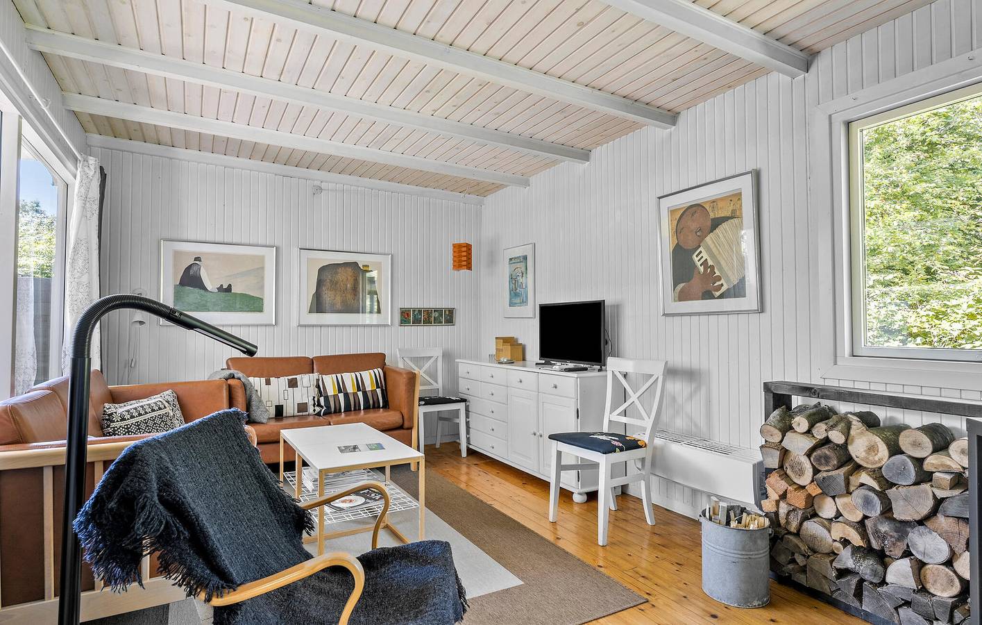 Vakantiehuis voor 4 personen met terras in Samsø