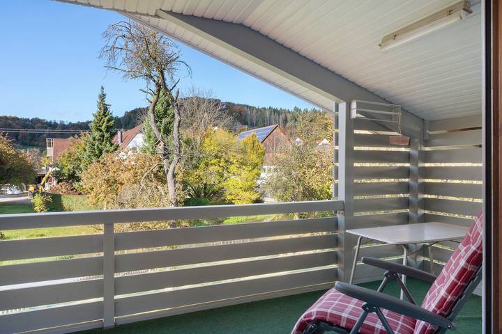 Ferienwohnung für 3 Personen, mit Balkon und Garten in Hayingen - 2
