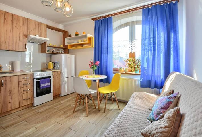 Apartament wakacyjny dla 4 osób, z widok i balkon w Łańcut