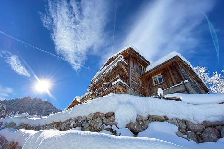 Chalet pour 10 personnes, avec balcon et jacuzzi