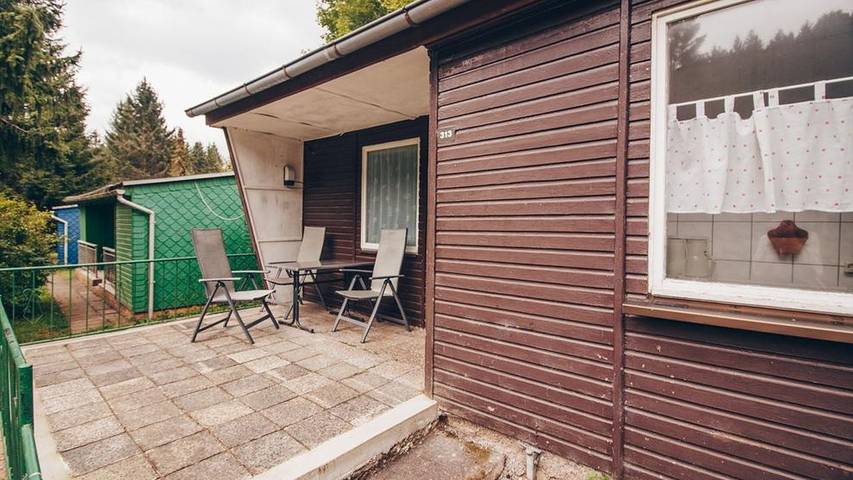 Bungalow für 4 Personen, mit Terrasse, kinderfreundlich in Ilmenau