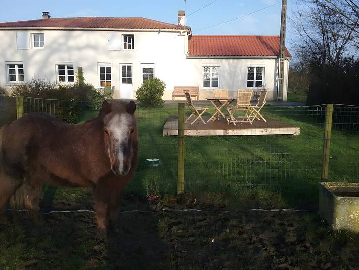 Location de vacances pour 5 personnes, avec Jardin à Bournezeau