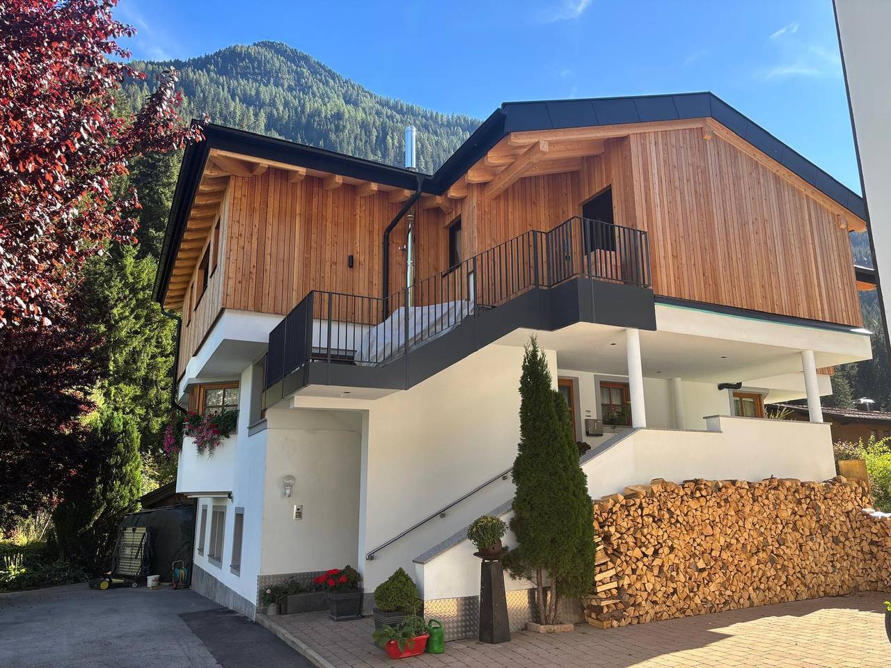 Ganze Ferienwohnung, Wohnung 4-7 Pers./3 Schlafräume/3xDU, Wc in Kappl, Verwall