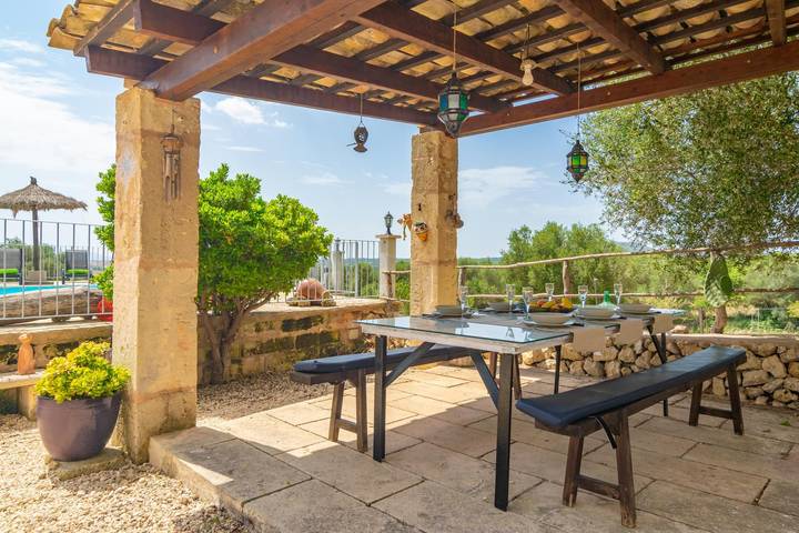Finca für 8 Personen, mit Terrasse in Petra (Mallorca) - 4