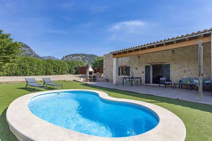 Finca für 4 Personen, mit Terrasse und Garten in Selva - 3