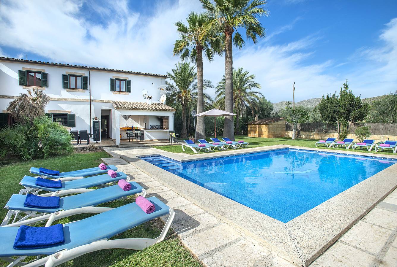 Villa Can Barrio - Familie Und Freunde in Pollença, Mallorca Norden