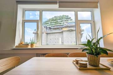 Ferienwohnung für 8 Personen, mit Ausblick in St. Pauli