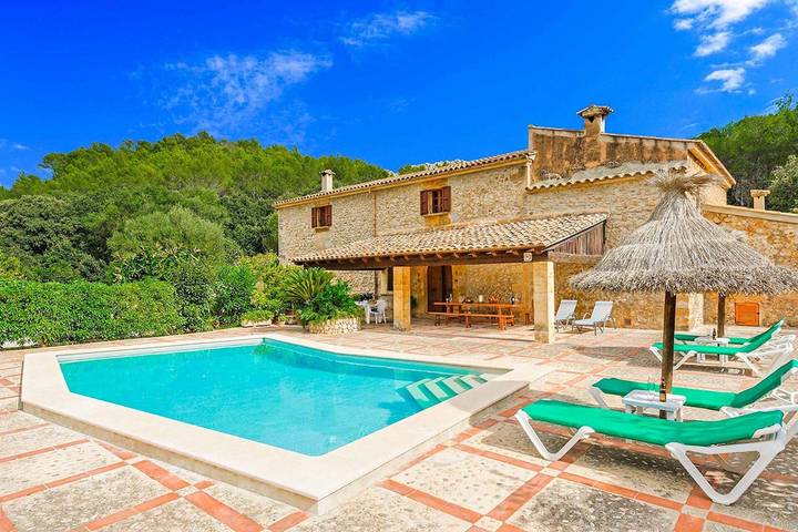 Finca 'Can Vich' mit privatem Pool, Wlan und Klimaanlage in Pollença, Mallorca Norden