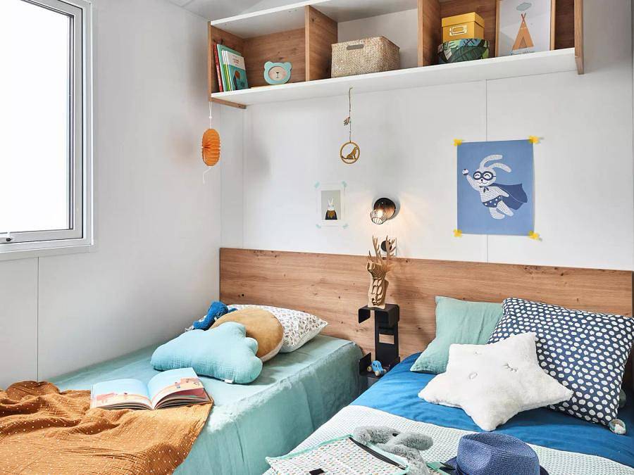 Camping Club Le Vivier 4* - Ms Vacances - Mobilhome 6 personas - Cottage 4 Habitaciones 6 Personas + Tv in Biscarrosse, Côte d’Argent