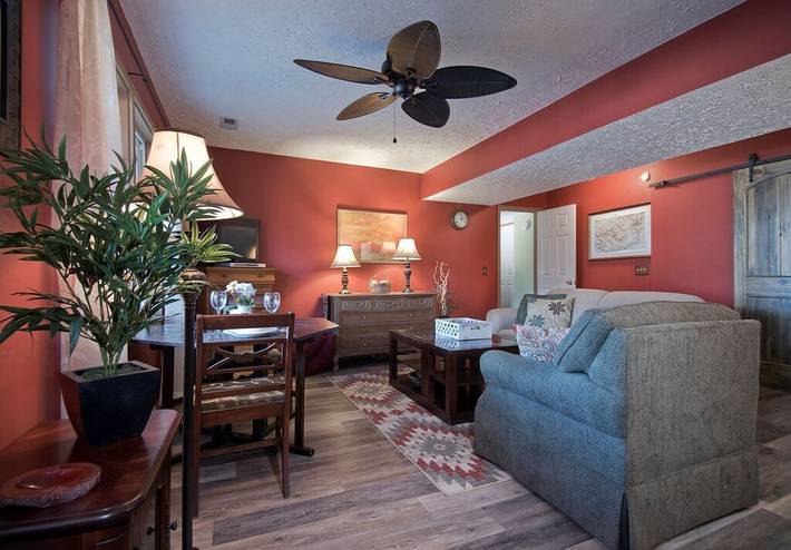 Vacation house for 5 people, with balcony, with pets in Great Smoky Mountains National Park