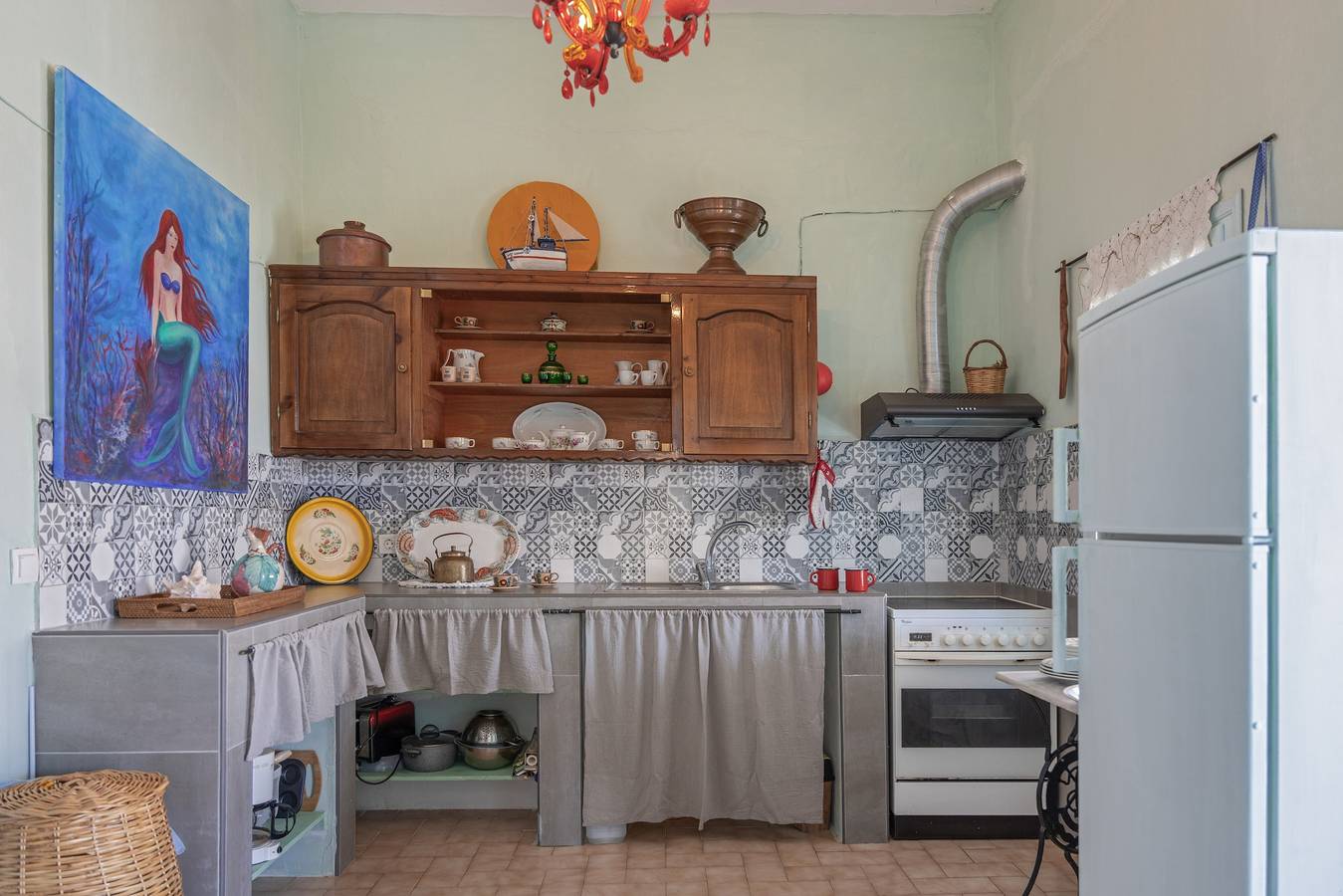 Holiday Home 'Telendos Gallery House' with Sea View, Wi-Fi and Air Conditioning in Kalymnos