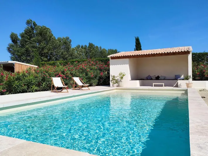 Ferienhaus für 4 Personen, mit Pool und Garten - 1