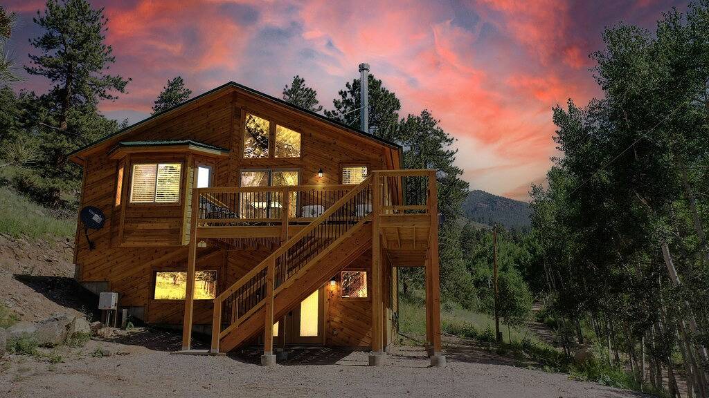 Small Town Charm -Stunning Mtn Views - Sauna- Ac - Pike Forest Paradise in Grant (CO), Park County