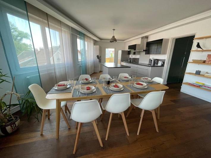 Gîte pour 8 personnes, avec balcon et vue à Riedisheim - 2