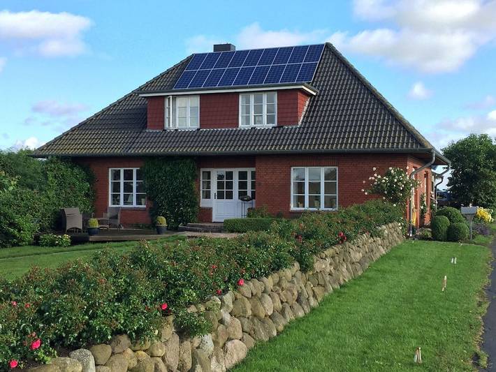 Ferienhaus für 8 Personen, mit Terrasse und Sauna in Galmsbüll