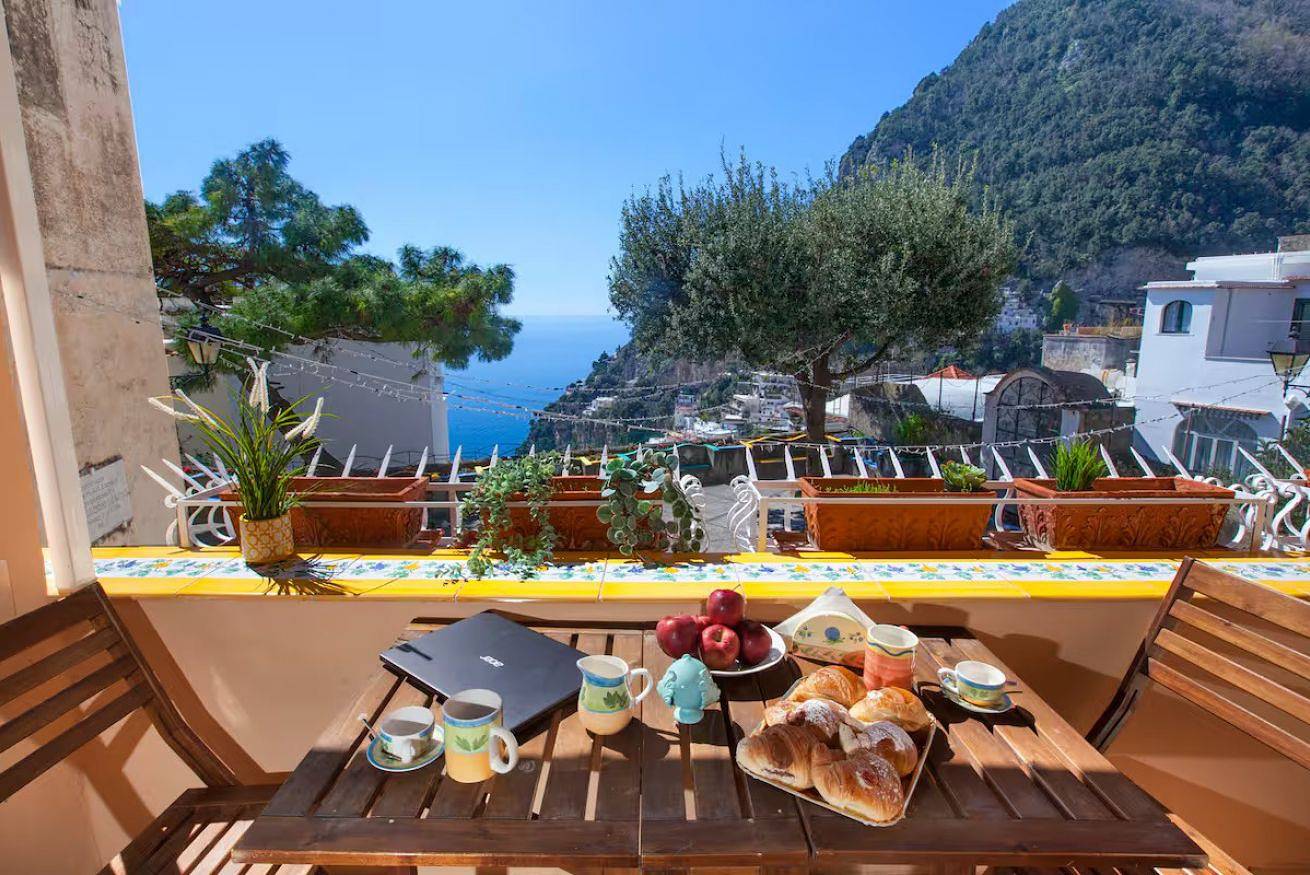 Vacation house for 2 people with balcony/terrace in Positano, Amalfi Coast
