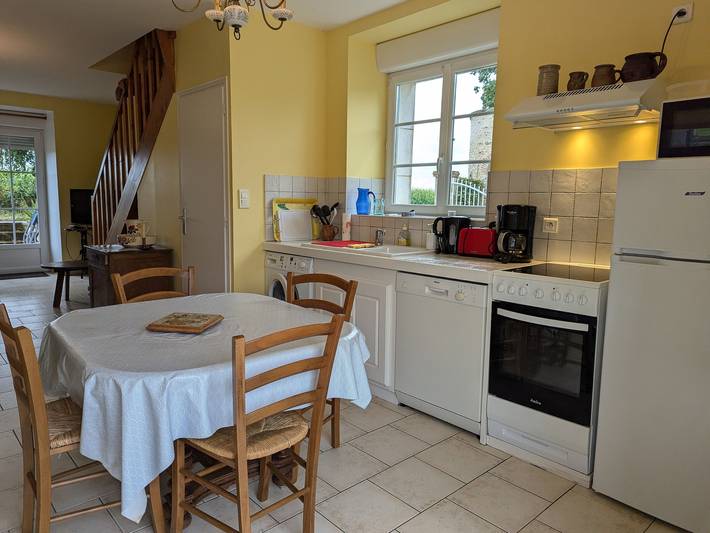 Gîte pour 4 personnes, avec Terrasse et Jardin