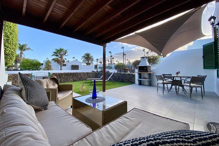 Bungalow für 5 Personen, mit Pool und Terrasse in Playa Blanca