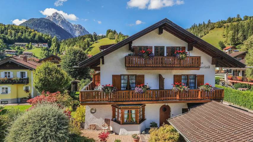 Ferienwohnung für 2 Personen, mit Balkon im Mittenwald - 4