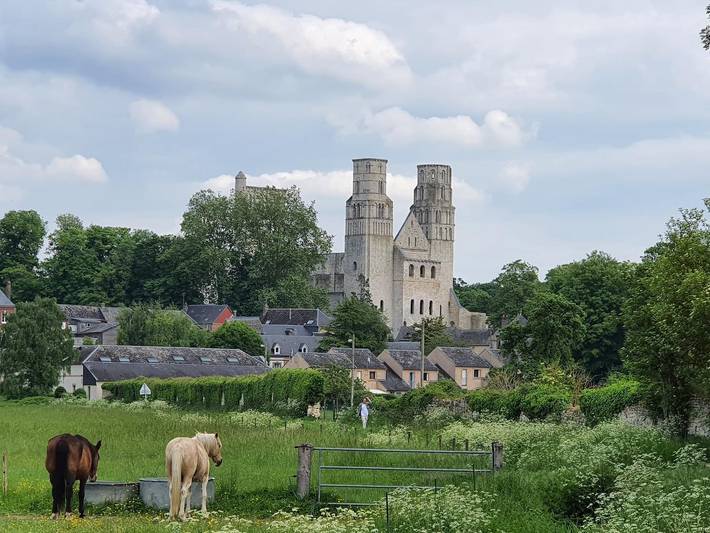 Gîte pour 6 personnes, avec Terrasse et Jardin dans Parc naturel régional des Boucles de la Seine Normande - 4