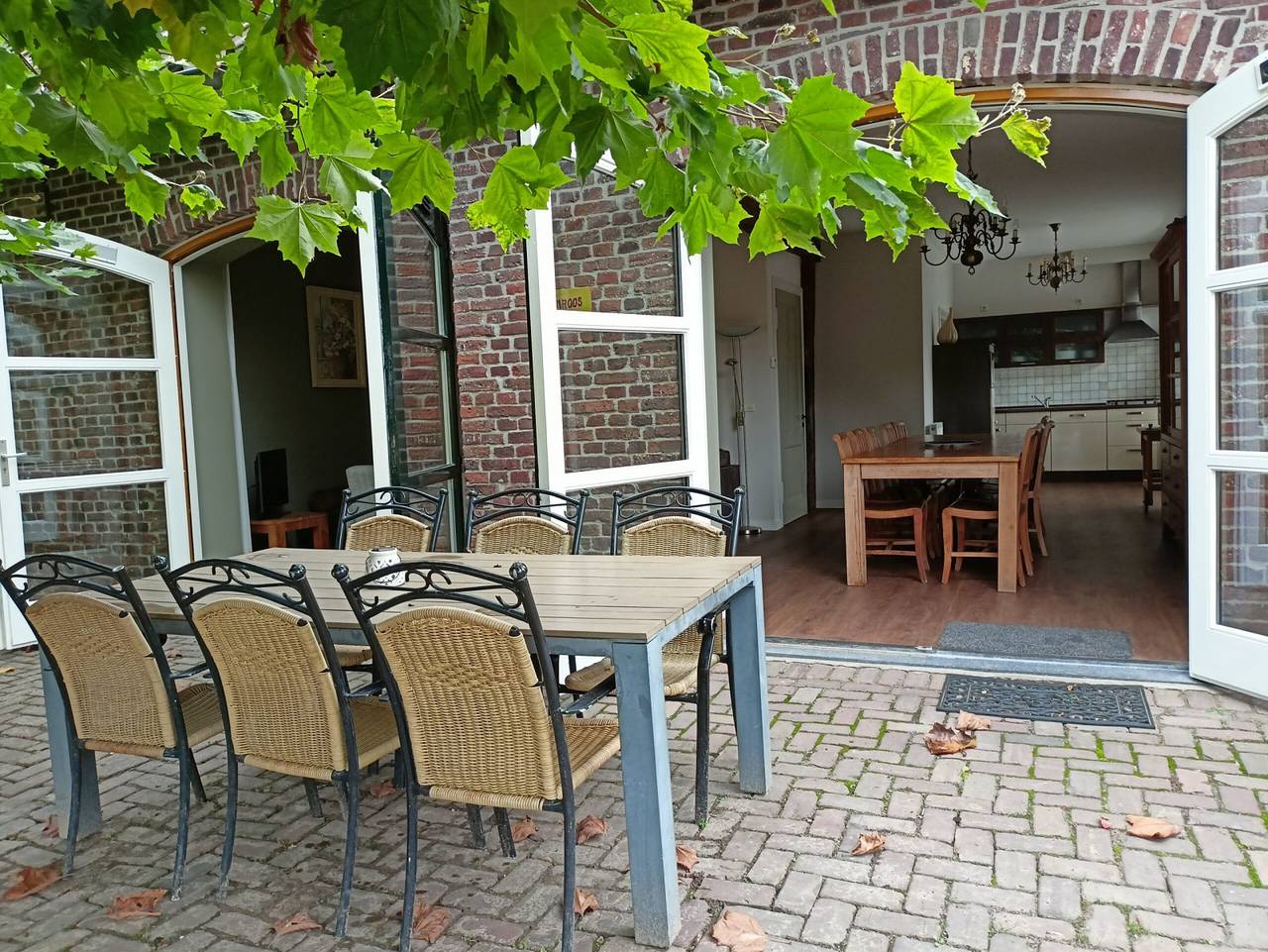 Ferienhaus für 9 Personen in Doppelhaushälfte auf einem historischen Bauernhof in Lottum in Nationalpark De Maasduinen