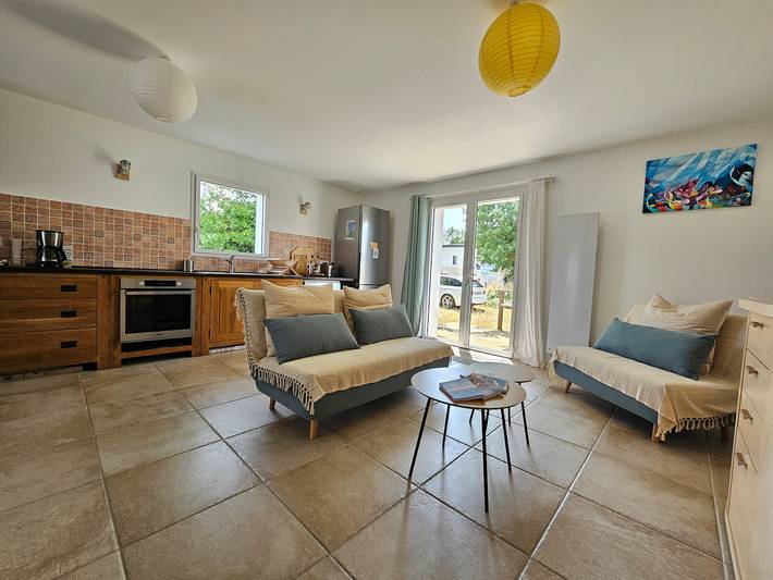 Location de vacances pour 4 personnes, avec jardin dans Plage des Chardons - 4