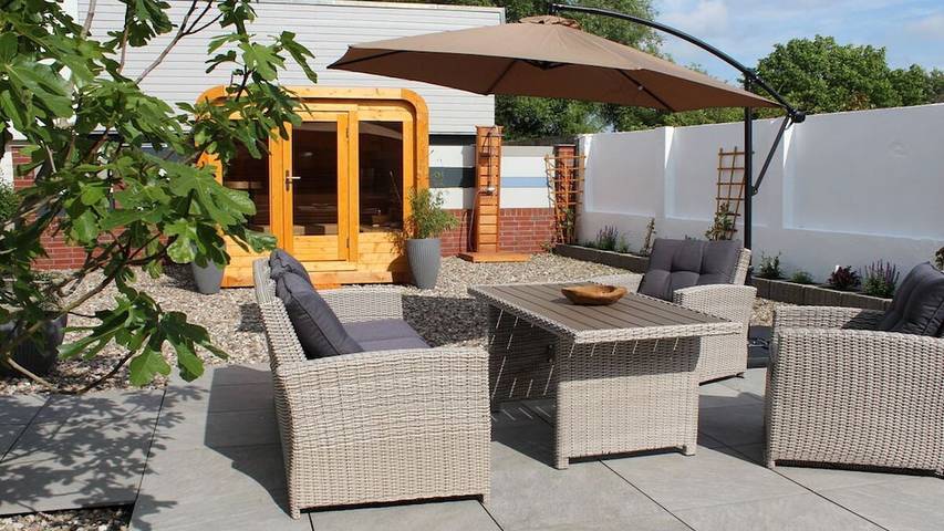 Ferienhaus für 6 Personen, mit Terrasse und Sauna in Steinbergkirche - 3