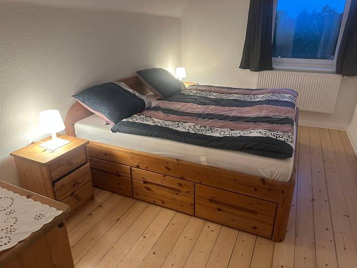 Ferienwohnung für 6 Personen, mit Garten