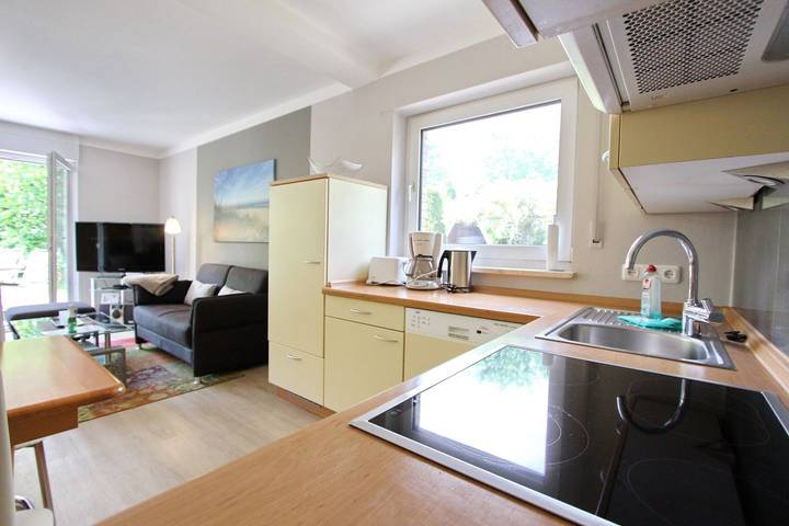 Apartamento entero, Apartamento de vacaciones para 4 personas con jardín in Grömitz, Distrito de Holstein Oriental