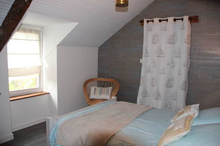 Location de vacances pour 5 personnes, avec jardin et terrasse dans Plage du Port Morvan - 3