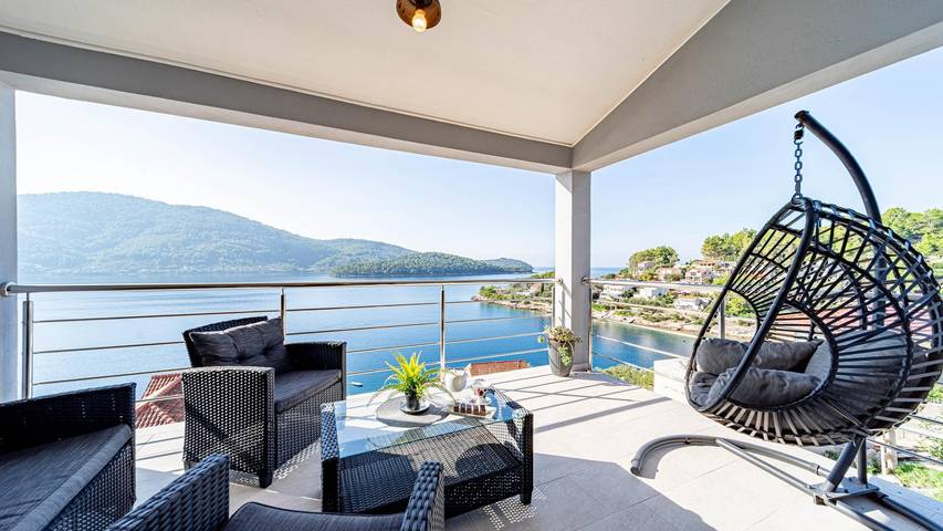Villa für 6 Personen, mit Terrasse und Garten auf Korcula