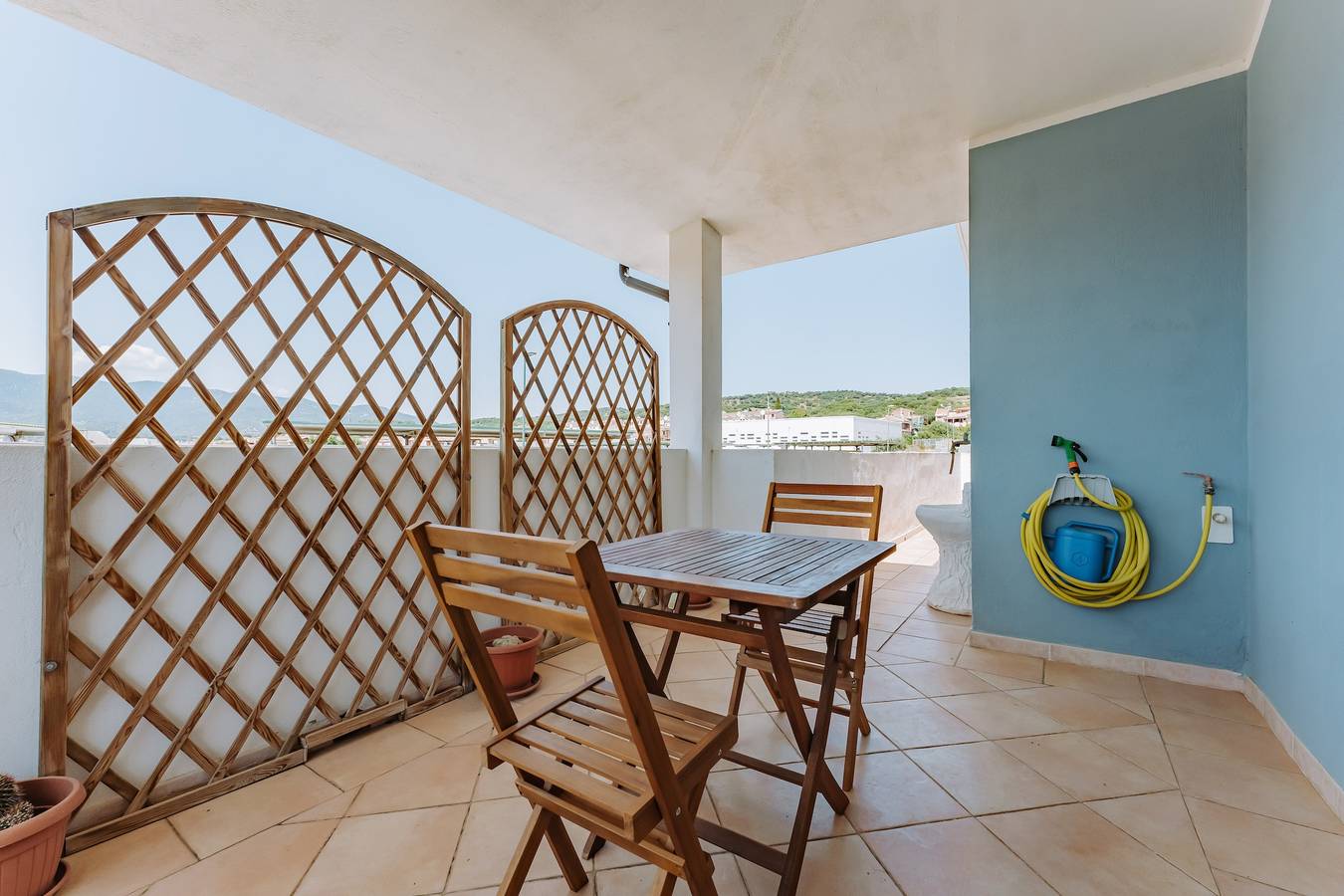 Casa de vacaciones 'Casa Perla' con terraza privada, Wi-Fi y aire acondicionado in Crabonaxa/Villasimius, Villasimius