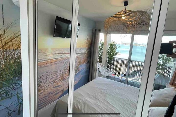 Appartement entier, Très bel appartement T2 4*rive droite entre mer et étang  secteur très prisé . in Palavas-les-Flots, Côte méditerranéenne (France)