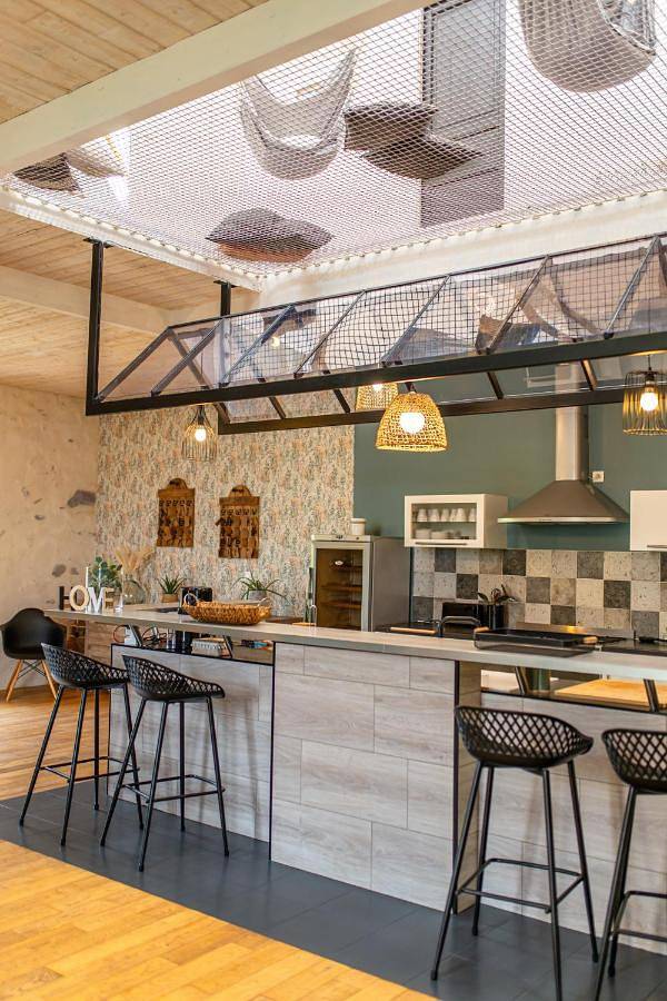 Maison de vacances pour 14 personnes, avec Balcon ainsi que Jardin et Sauna