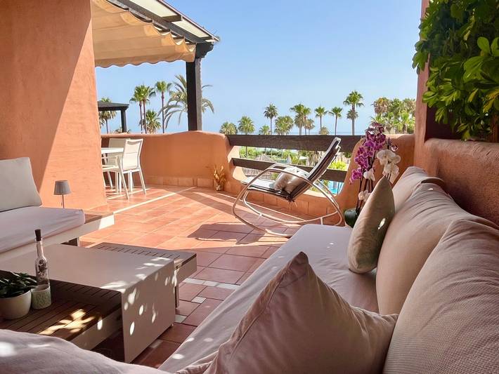 Entire apartment, Beach front apartment with Sea View in Sol Granados del Mar, Estepona