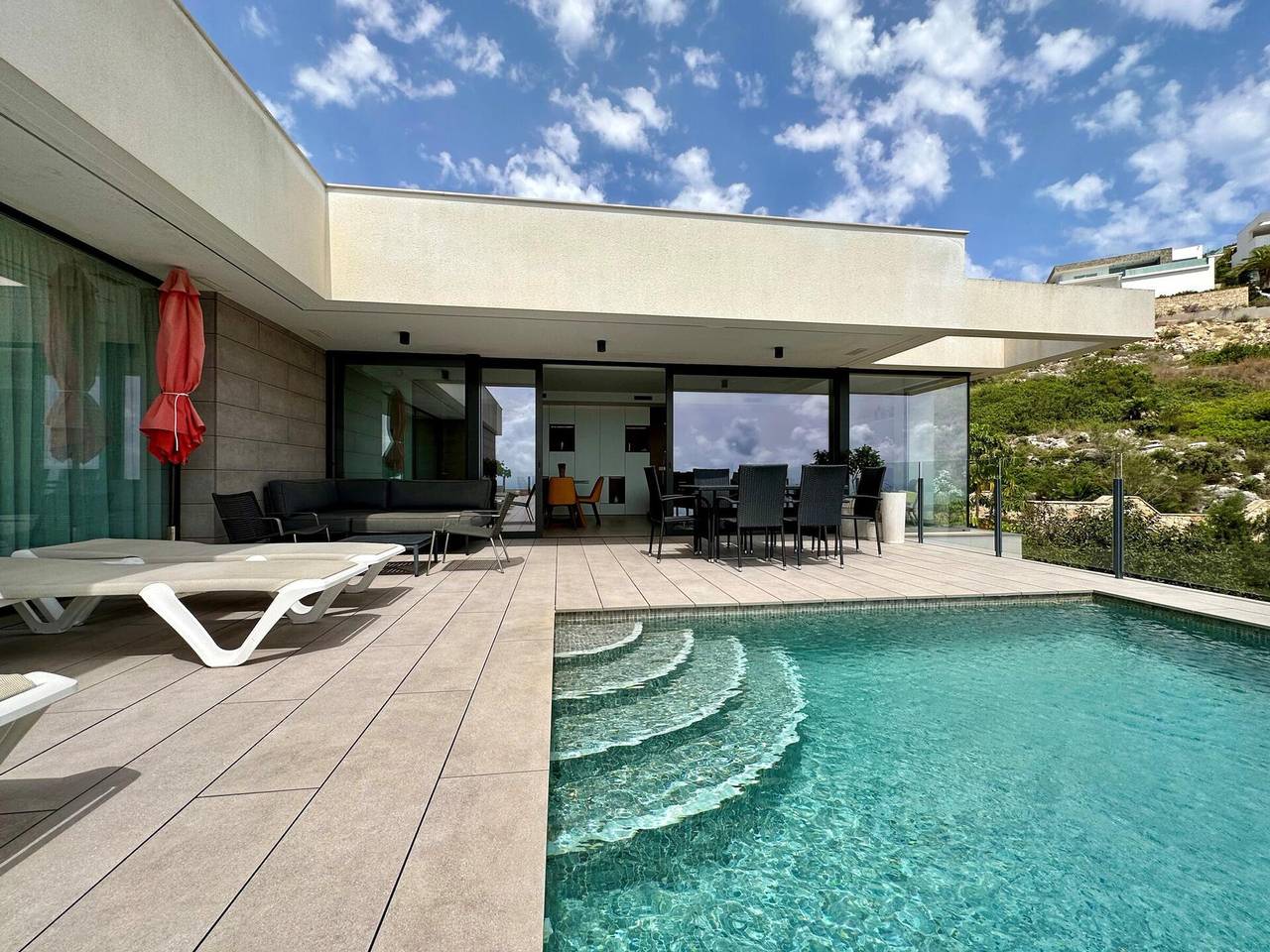 Villa moderna en Benitachell con piscina privada y vista al mar, 3 dormitorios in Benitachell, Costa Blanca
